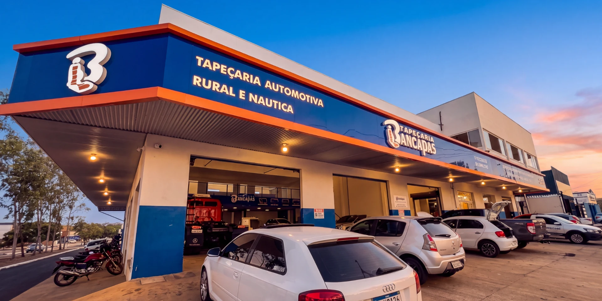 Fachada da Bancapas em Palmas-TO