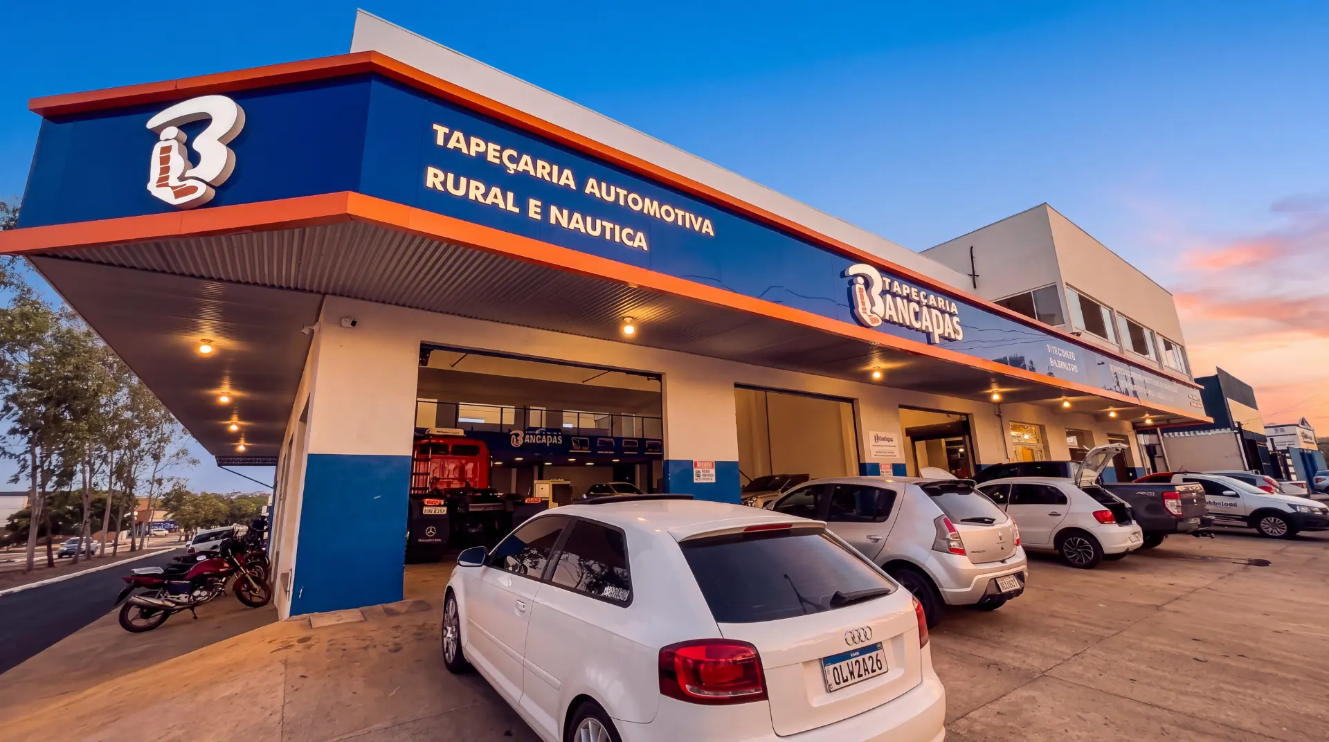Fachada da Bancapas em Palmas-TO